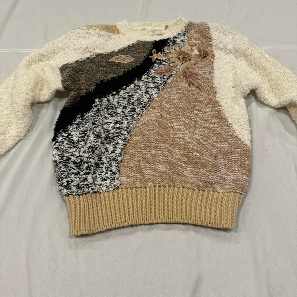 Needles yarn vintage sweater
